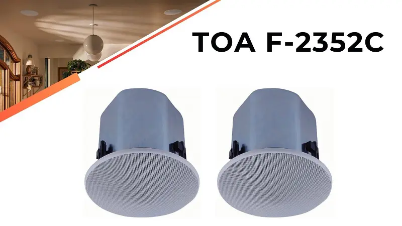 [NEW] Loa âm trần 30W TOA F-2352C nhập khẩu Indonesia, giá tốt