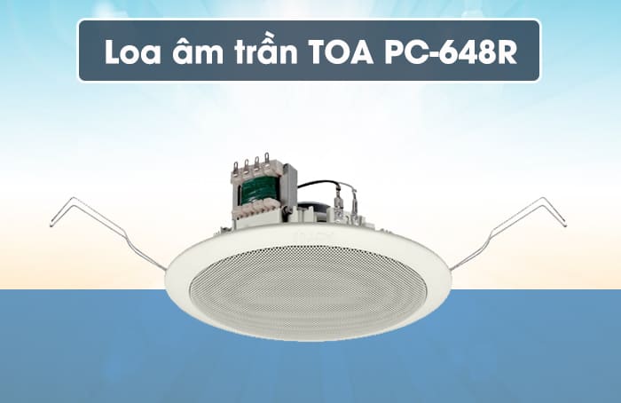 Loa âm trần TOA PC-648R chính hãng chất lượng tốt