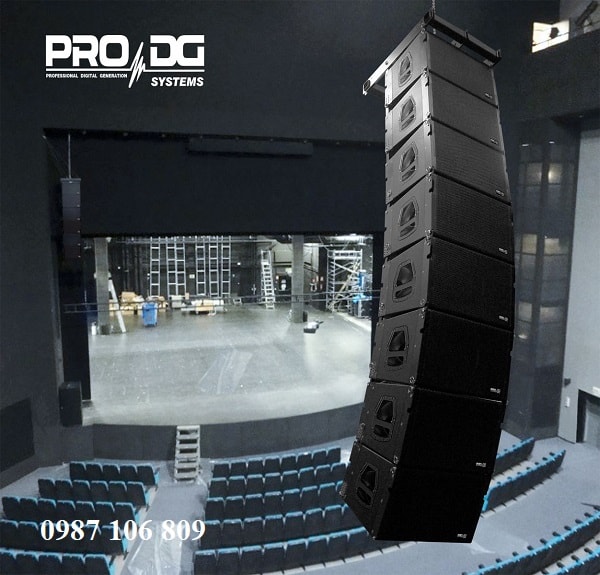 Loa array Pro DG hệ thống âm thanh lớn