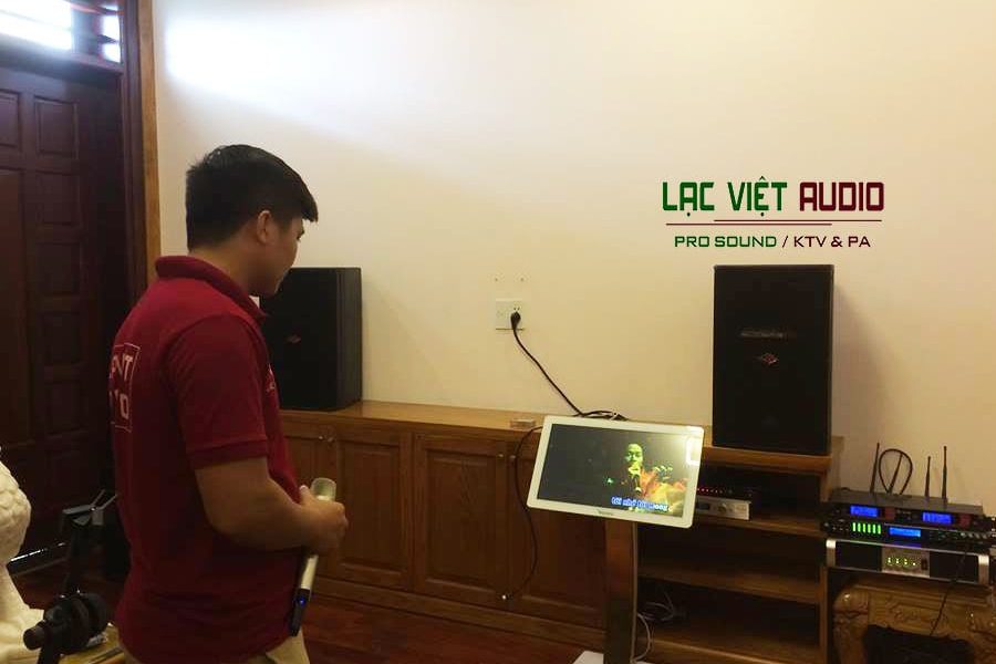Lắp phòng karaoke gia đình cho khách hàng tại Hoài Đức – HN