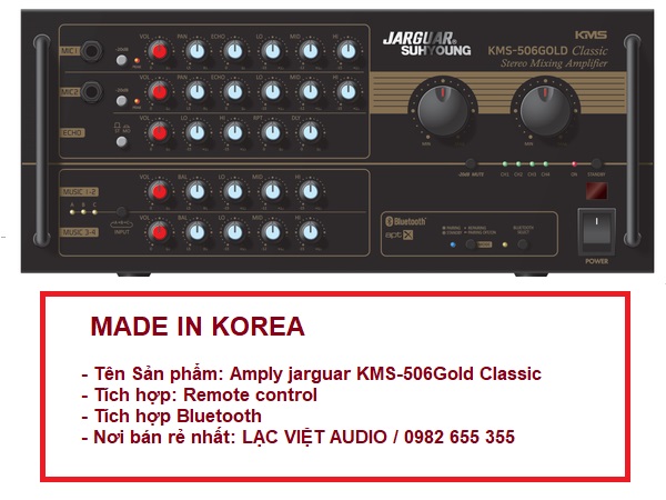 Amply Jarguar KMS506 Gold Classic