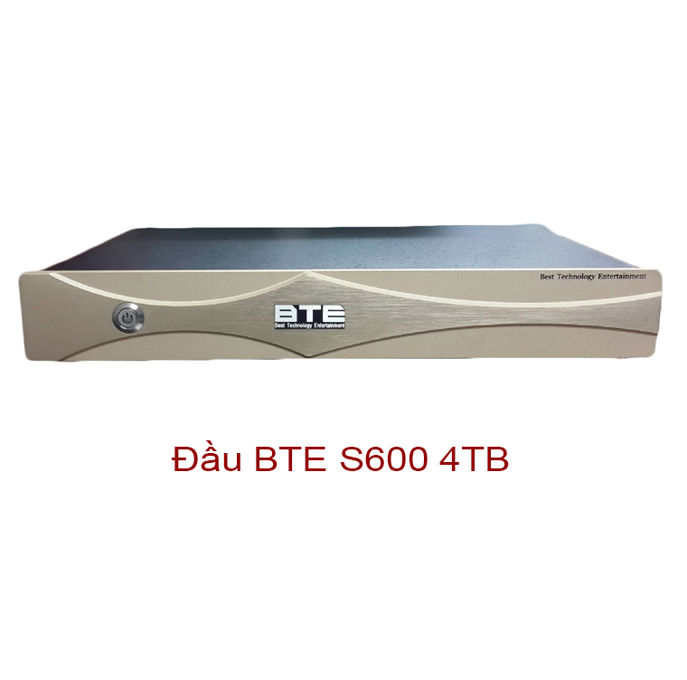 Đầu karaoke BTE S600 4TB Gold