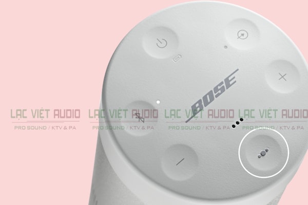 Bảng điều khiển của Loa di động Bose SoundLink Revolve - Lạc Việt Audio