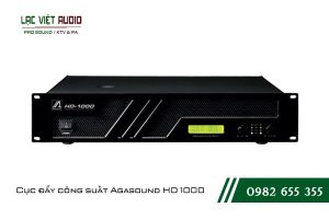 Giới thiệu về sản phẩm Cục đẩy công suất Agasound HD 1000 