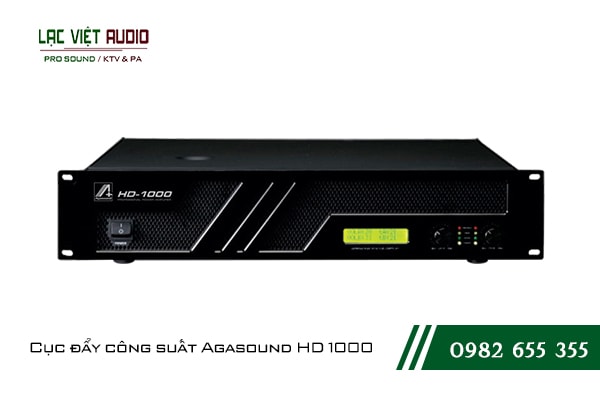 Giới thiệu về sản phẩm Cục đẩy công suất Agasound HD 1000 