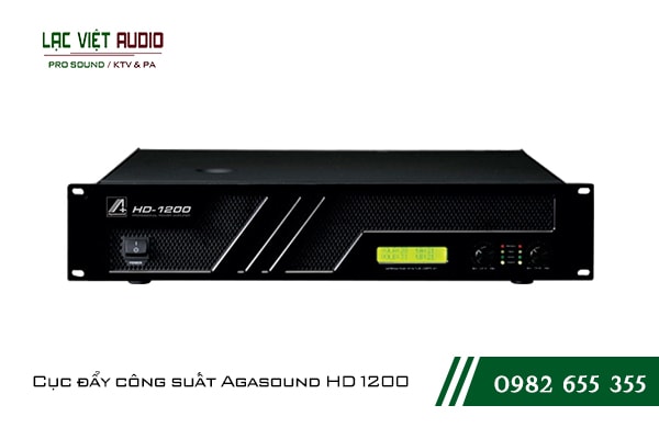 Giới thiệu về sản phẩm Cục đẩy công suất Agasound HD 1200 
