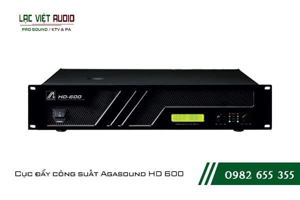 Giới thiệu về sản phẩm Cục đẩy công suất Agasound HD 600 