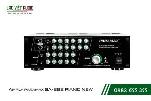 Giới thiệu về sản phẩm Amply paramax SA 888 PIANO NEW