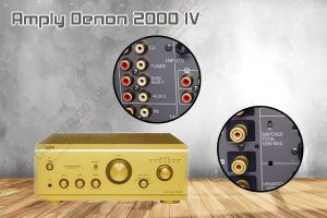 Thiết kế bên ngoài của sản phẩm Amply Denon 2000 IV