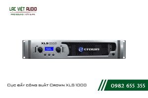Giới thiệu về sản phẩm Cục đẩy công suất Crown XLS 1000 