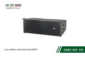 Giới thiệu về thiết bị Loa array soundking G210 
