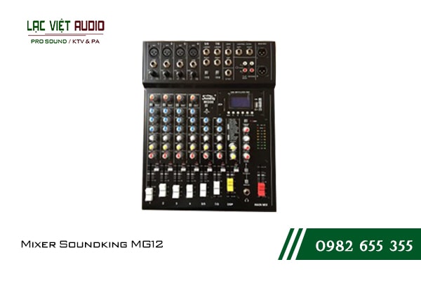 Giới thiệu về sản phẩm Mixer Soundking MG12