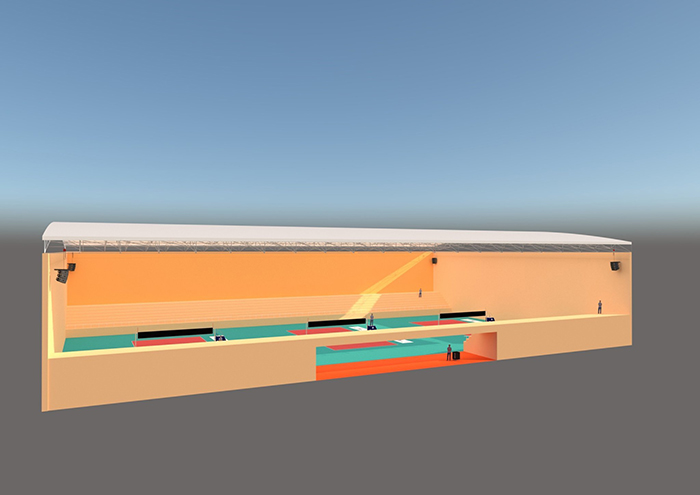Bản thiết kế âm thanh hội trường 3D chuyên nghiệp