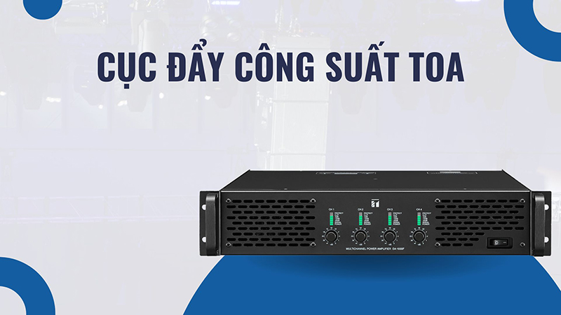 Cục đẩy công suất TOA Cục đẩy công suất TOA