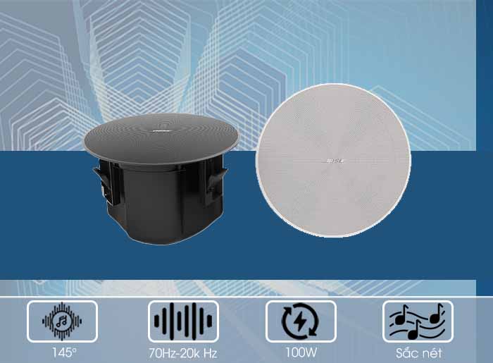 Loa âm trần Bose DesignMax DM6C tái tạo âm thanh hoàn hảo