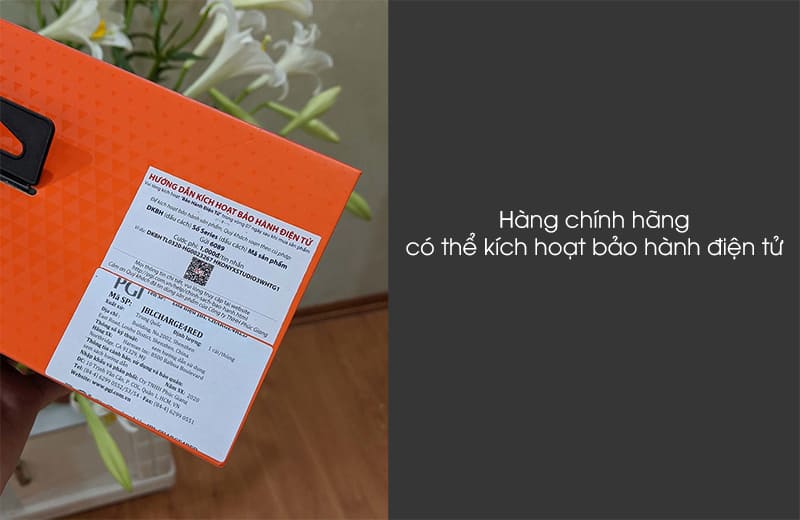 Loa bluetooth JBL xịn có thể kích hoạt bảo hành điện tử 