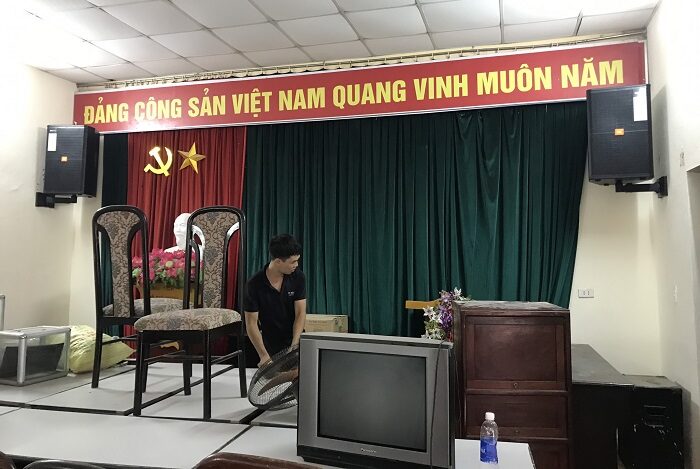 Dàn âm thanh hội trường phục vụ 50m2