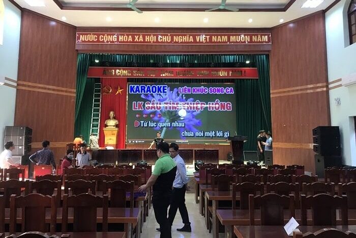 Combo cấu hình dàn âm thanh hội trường phục vụ diện tích 300m2