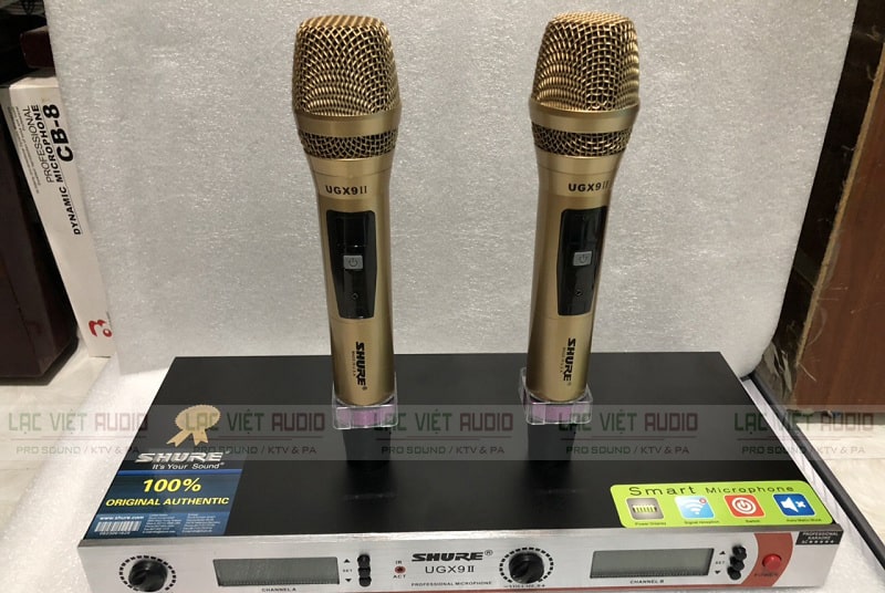 Micro karaoke không dây Shure mới nhất UGX9II