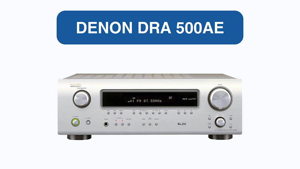 Amply Denon nghe nhạc vàng DRA 500AE: Giá 8.100.000 đồng