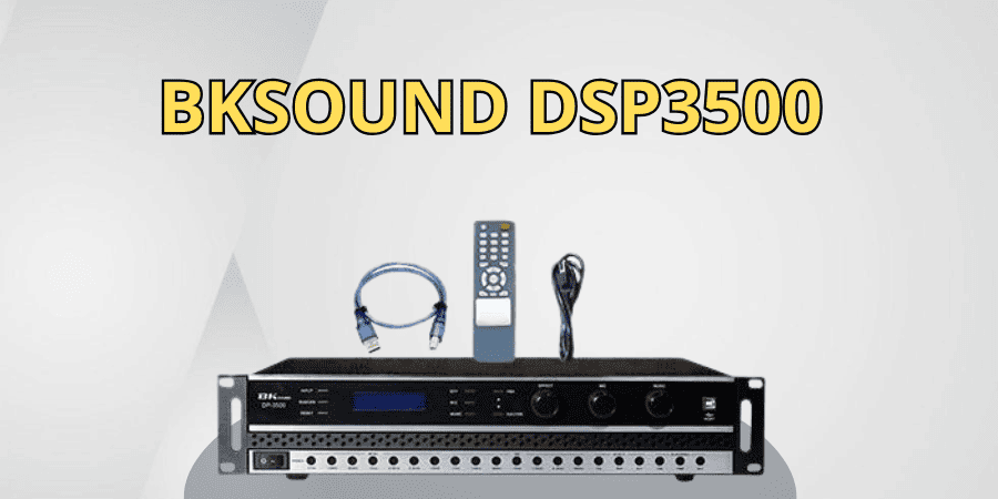 Cục đẩy liền vang class AB BKSound DSP3500 giá 5.200.000 đồng