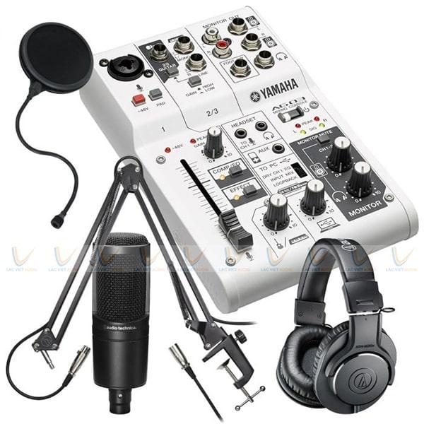 Mixer Yamaha AG03 có khả năng tinh chỉnh và kết nối với nhiều thiết bị
