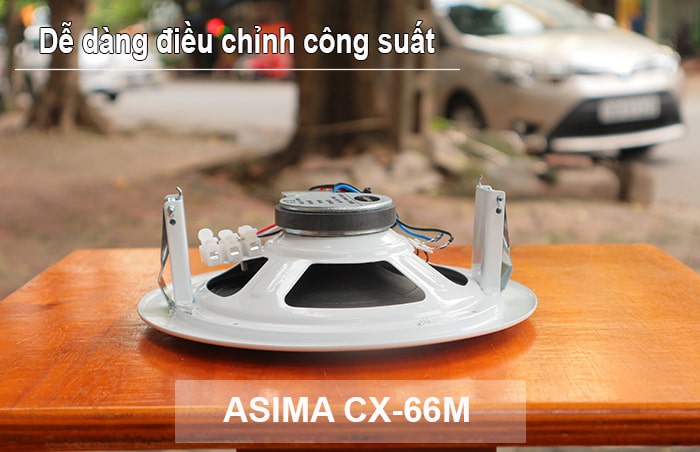Dễ dàng điều chỉnh công suất với ASIMA CX-66M