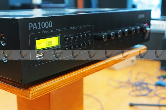 Amply PASO PA1120 sở hữu nhiều tính năng nổi bật