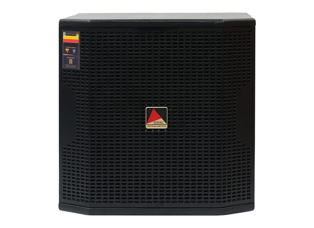 Giao diện mặt trước của loa trầm EUDAC EU-12S