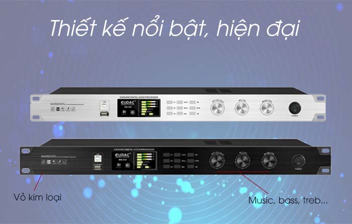 Vang số EUDAC KM-300 làm từ hợp kim cao cấp