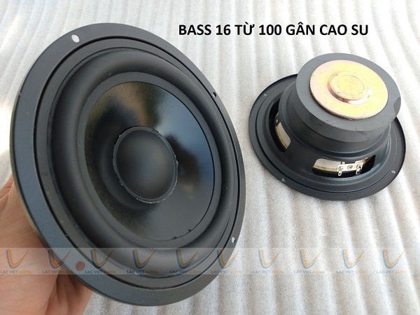 Gân loa cao su rất phổ biến trong các dòng loa