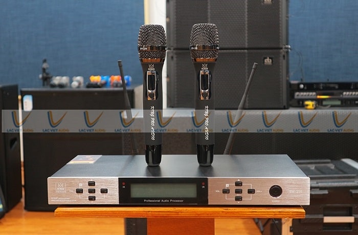 King EW-250 cho chất lượng âm thanh chân thực, loại bỏ các tạp âm