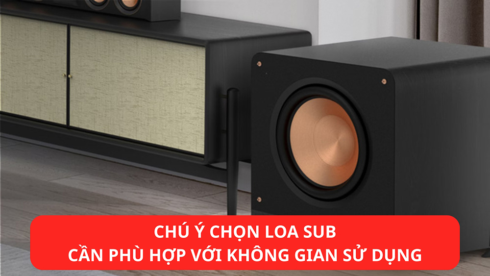 Nguyên nhân loa sub bị ù có thể do loa cũ, vị trí đặt chưa đúng, cắt tần không hợp lý