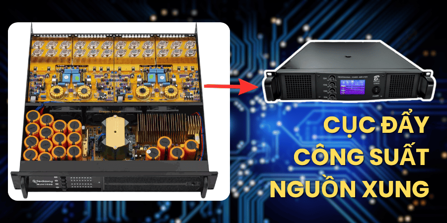 Cục đẩy nguồn xung là gì