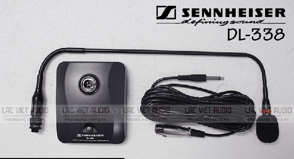 Micro cổ ngỗng Sennheiser DL-338 có khả năng hoạt động bền bỉ Micro cổ ngỗng Sennheiser DL-338 có khả năng hoạt động bền bỉ