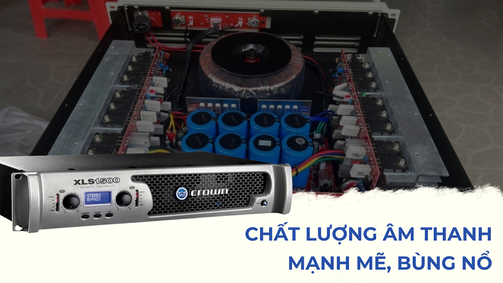 Chất lượng âm thanh mạnh mẽ, bùng nổ