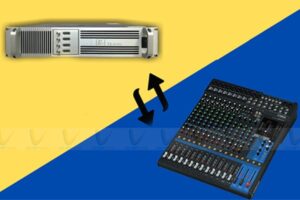 Cách kết nối mixer với cục đẩy công suất chuẩn kỹ thuật tại nhà