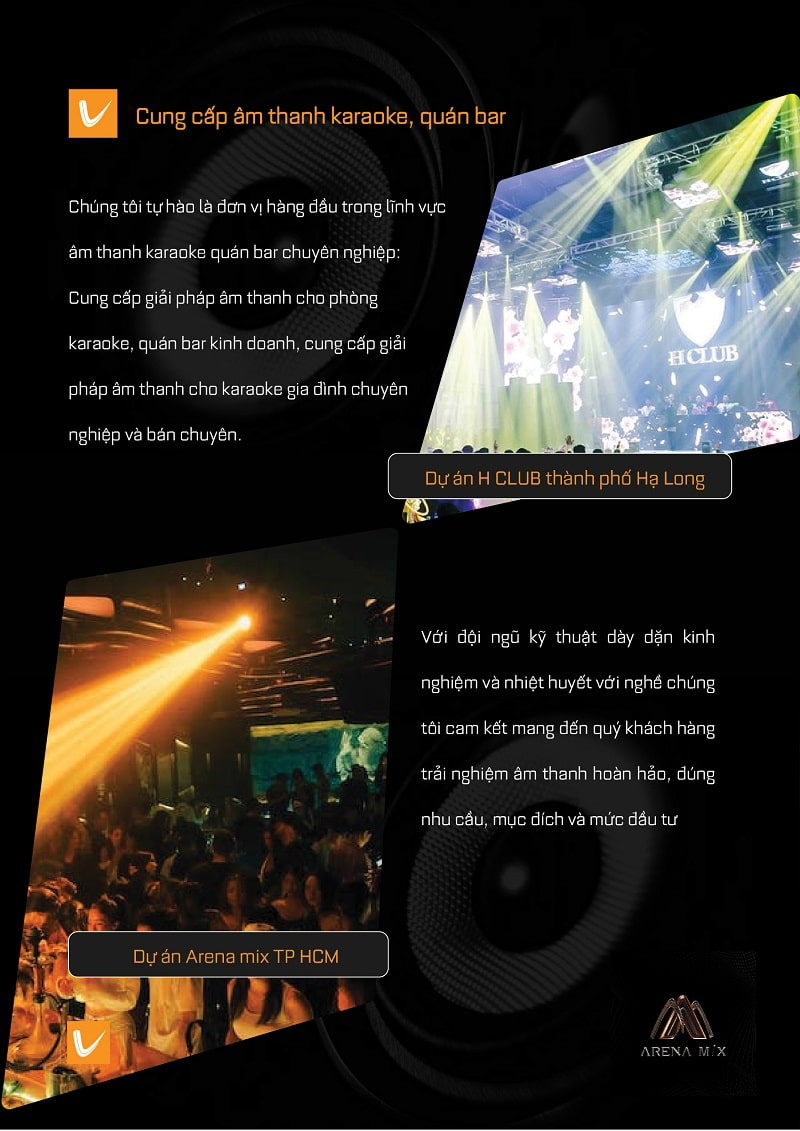 Lạc Việt Audio cung cấp hệ thống âm thanh quán bar, dịch vụ karaoke chuyên nghiệp