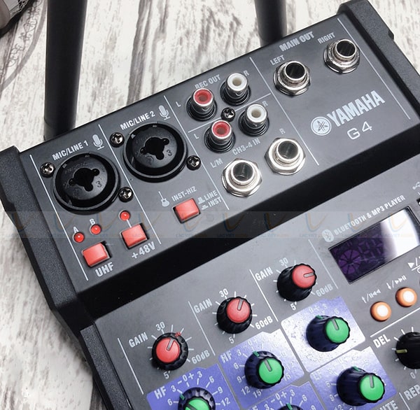 Mixer 2 kênh có khả năng trộn, xử lý âm thanh chuyên nghiệp