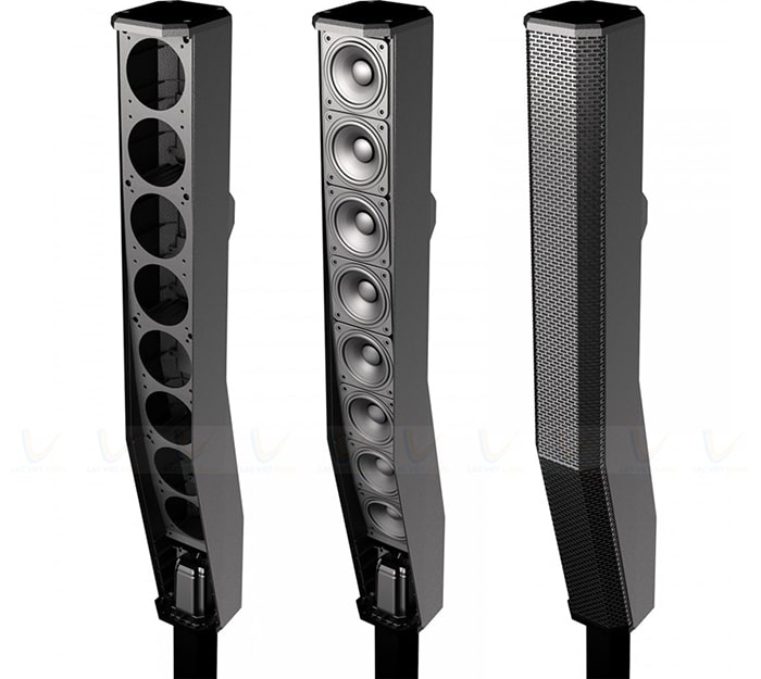 EV Evolve 50 trang bị tới 8 loa toàn dải cho âm thanh sống động