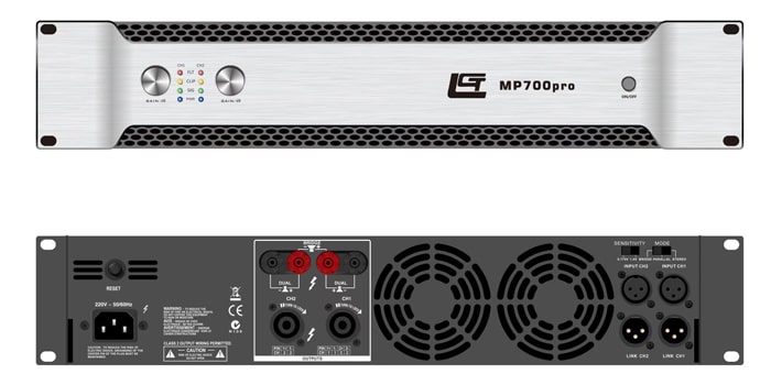 Cục đẩy LGT MP700Pro ứng dụng cho nhiều hệ thống