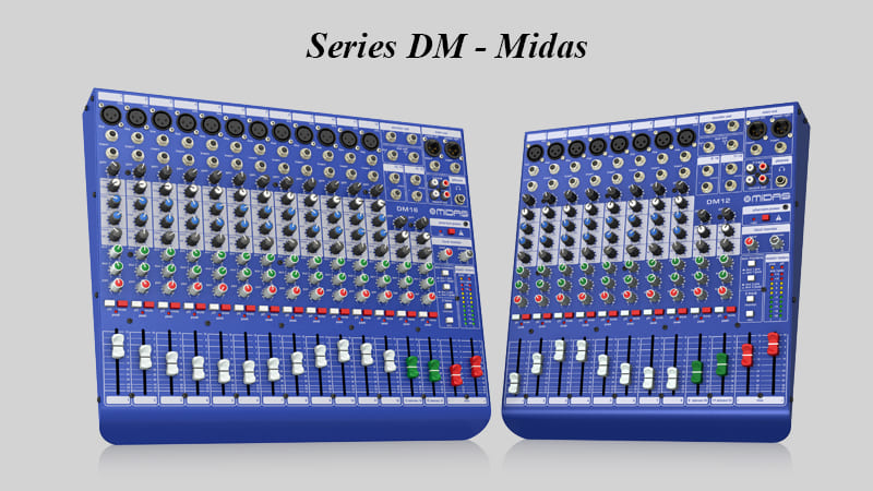 DM Series - Midas mixer chuyên dùng cho hội trường, sân khấu