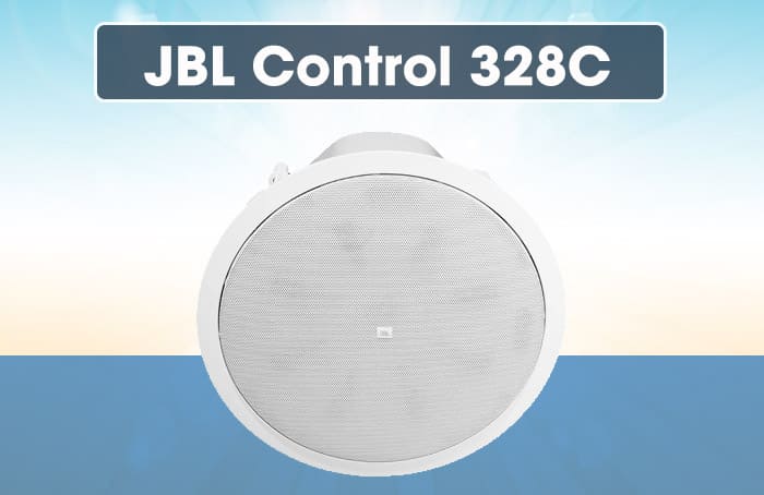 Loa âm trần JBL Control 328C có kích thước nhỏ, kiểu dáng sang trọng, hiện đại dễ dàng lắp đặt.