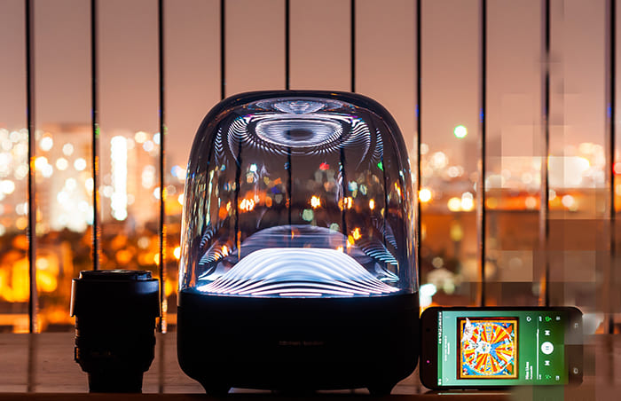 Loa bluetooth mini có đèn LED Harman Kardon Aura Studio 3: 6.190.000 đồng