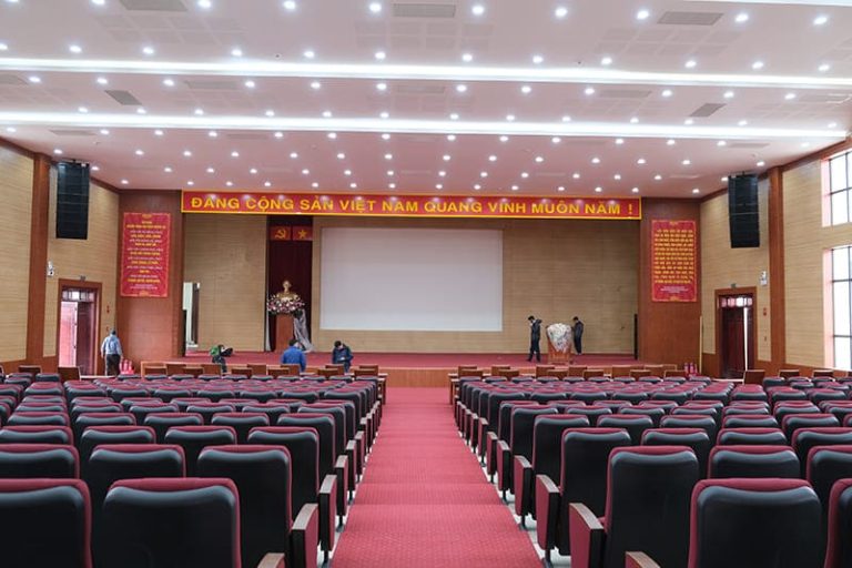 Dự án lắp đặt âm thanh hội trường Bộ tư lệnh Cảnh sát Cơ động