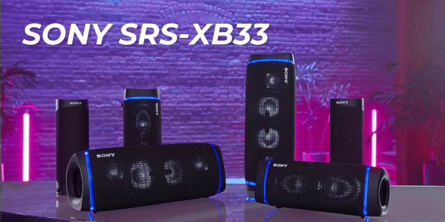 Loa bluetooth mini pin trâu Sony SRS-XB33 thiết kế nhỏ gọn, với bộ loa X-balanced cho ra âm thanh 3 chiều tốt