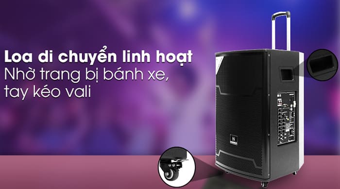 Loa kéo Nanomax công suất lớn SK-15A2 300W độ bền cao