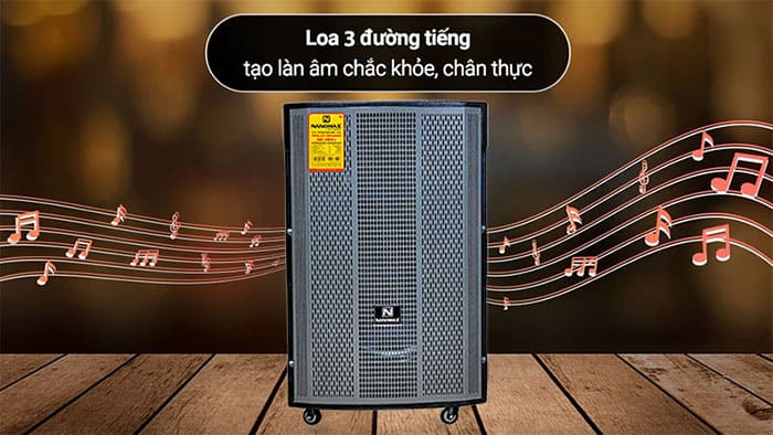 Loa kéo Nanomax công suất lớn SK-18X3 là dòng sản phẩm cao cấp, được ứng dụng rộng rãi
