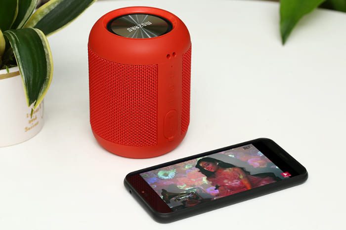 Loa Bluetooth hình trụ Mozard E7 chất âm lan toả