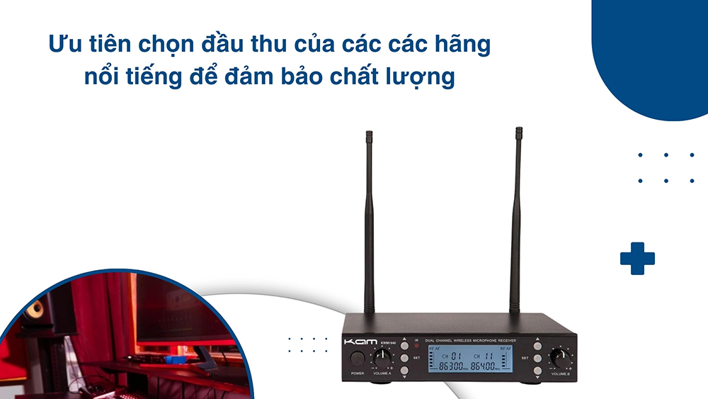 Ưu tiên chọn đầu thu của các các hãng nổi tiếng để đảm bảo chất lượng